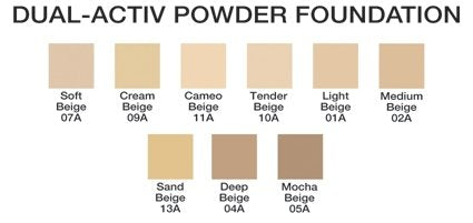 Jolie Dual-Activ Matte Finish Pressed Powder Foundation (Medium Beige)