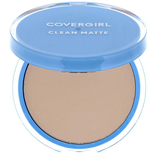 COVERGIRL Clean Matte Pressed Powder Classic Ivory 10 g (Packaging may vary)