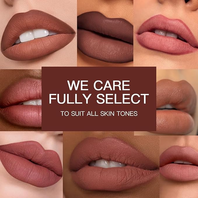 USHAS Lipstick and Lip Liner Combo Set 2 in 1 Waterproof Matte Lipstick pen for Women Lip liner Set Long Lasting with Makeup Set (Y13, Pack of 1)