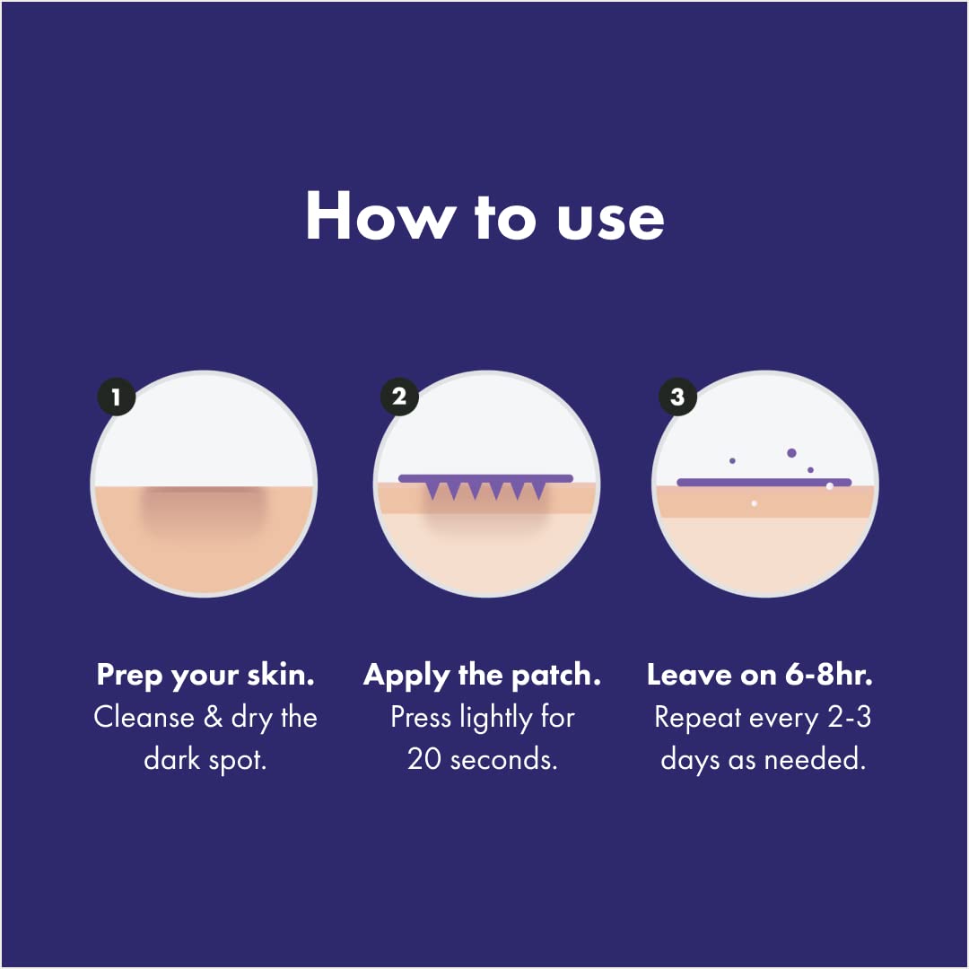 Hero Cosmetics Mighty Patch Micropointโข for Dark Spots - Post-Blemish Dark Spot Patch with 395 Micropoints, Dermatologist Tested and Non-irritating (8 Count)