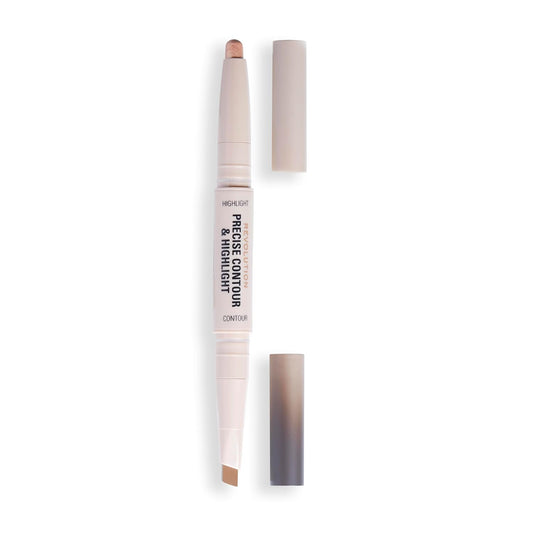 Revolution Beauty, Precise Contour & Highlight Stick, All-In-One Face Makeup Product, Highly Blendable with Matte Finish, Vegan & Cruelty-Free, Dark