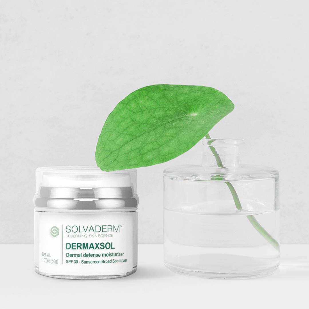 Solvaderm Dermaxsol Daily Moisturizer with Broad Spectrum SPF 30 β Lightweight, Non-Greasy Face Lotion for Hydration & Sun Protection β For All Skin Types β Dermatologist Formulated & Approved