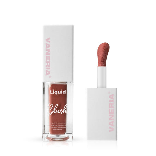 VANERIA Liquid Blush for Cheeks,Long lasting High Pigment Creme Blush,Multi-Use Makeup Blush Stick for Cheeks Lips Eyes,Natural Look Makeup Face Blushes.#4 (5g/0.17oz) 