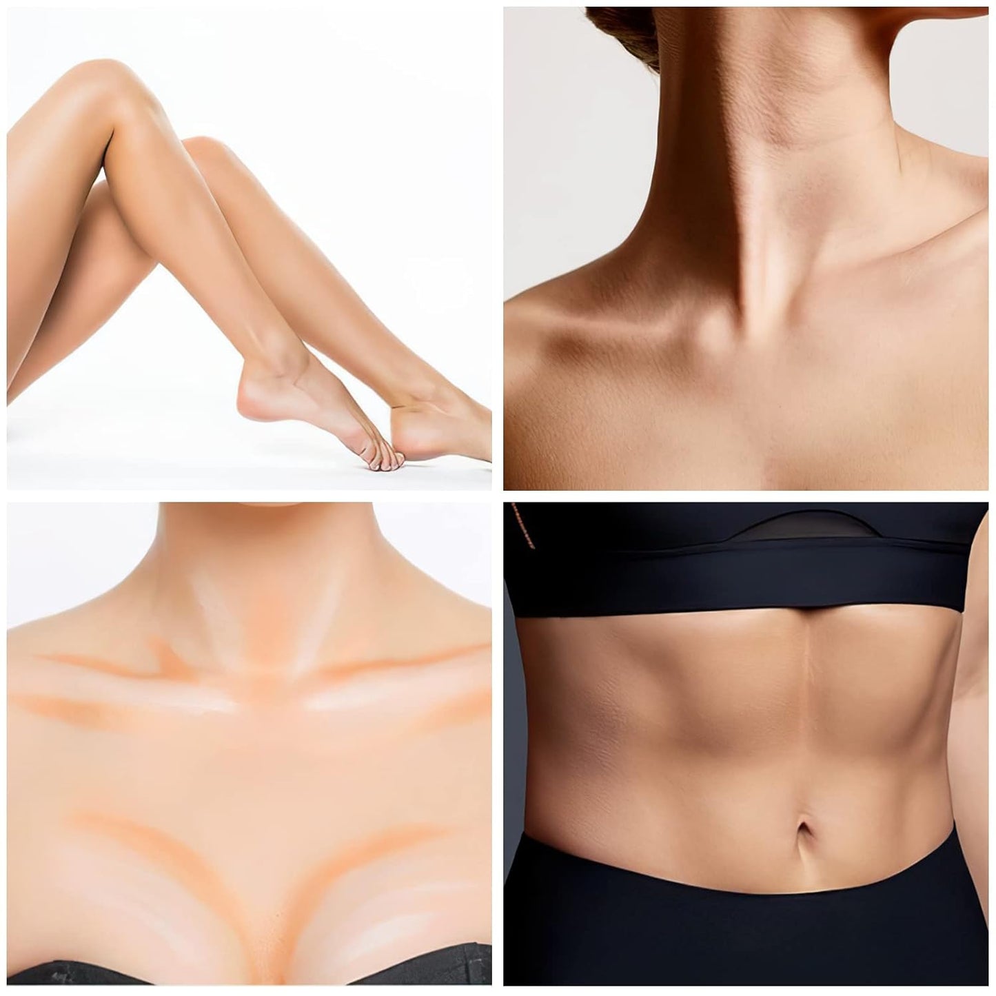 FOCALLURE 2 in 1 Cream Bronzer and Highlighter Stick,Non-greasy & Non-drying Contour Pencil,Easy to Create a Natural Matte Finishing,Long Lasting & Waterproof Face Brighten Make up Pen,DEEP