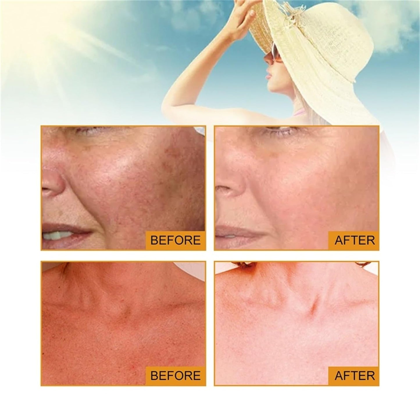 Tinted Sunscreen For Face SPF 50, Universal Protector Solar 50 Moisturizer, Hydrating Sun Essence Face Sunscreen, UV Defense, Travel Size, 1.7 Fl.OZ