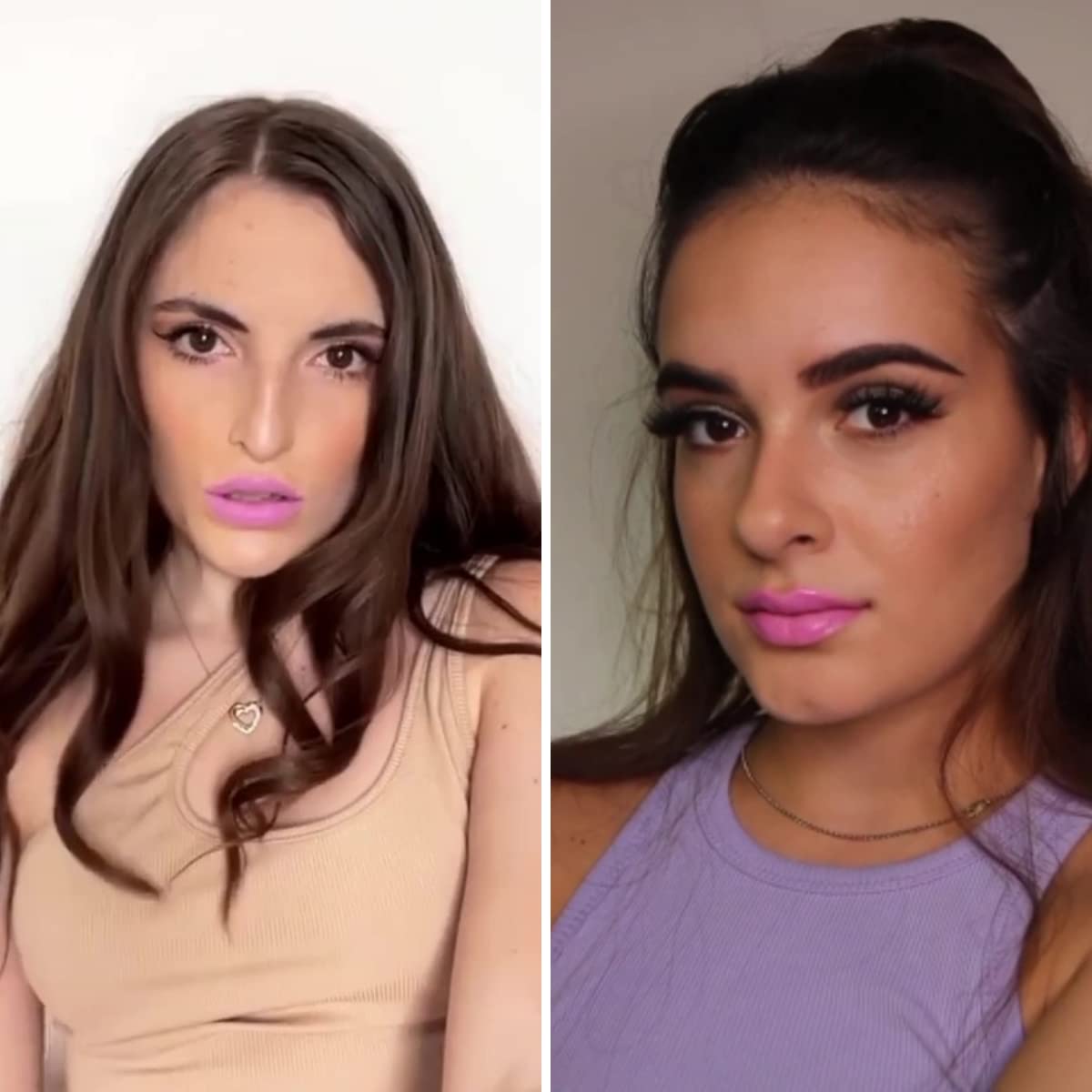 Oulac Pink Matte Lipstick Set for Women,Purple, Orange Lip Stain Long Lasting Waterproof, No Transfer, Creamy High Pigmented Formula with Rose Oil, Vegan & Cruelty-Free (M06+M07+M14)