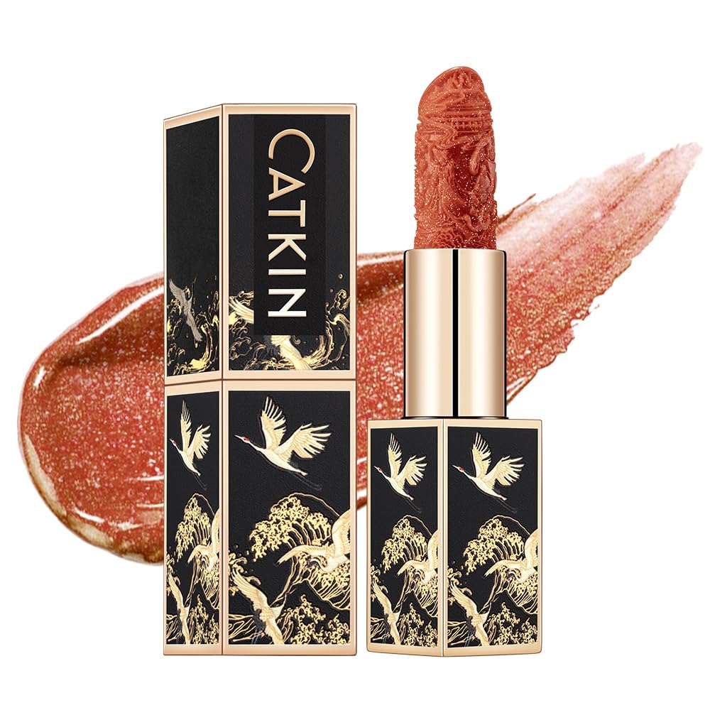 Catkin Moist Lipstick Hydrating High Impact Color Infused with Vitamin E and Avocado Oil Smooth Soft Texture Long Lasting Glow Finish 169