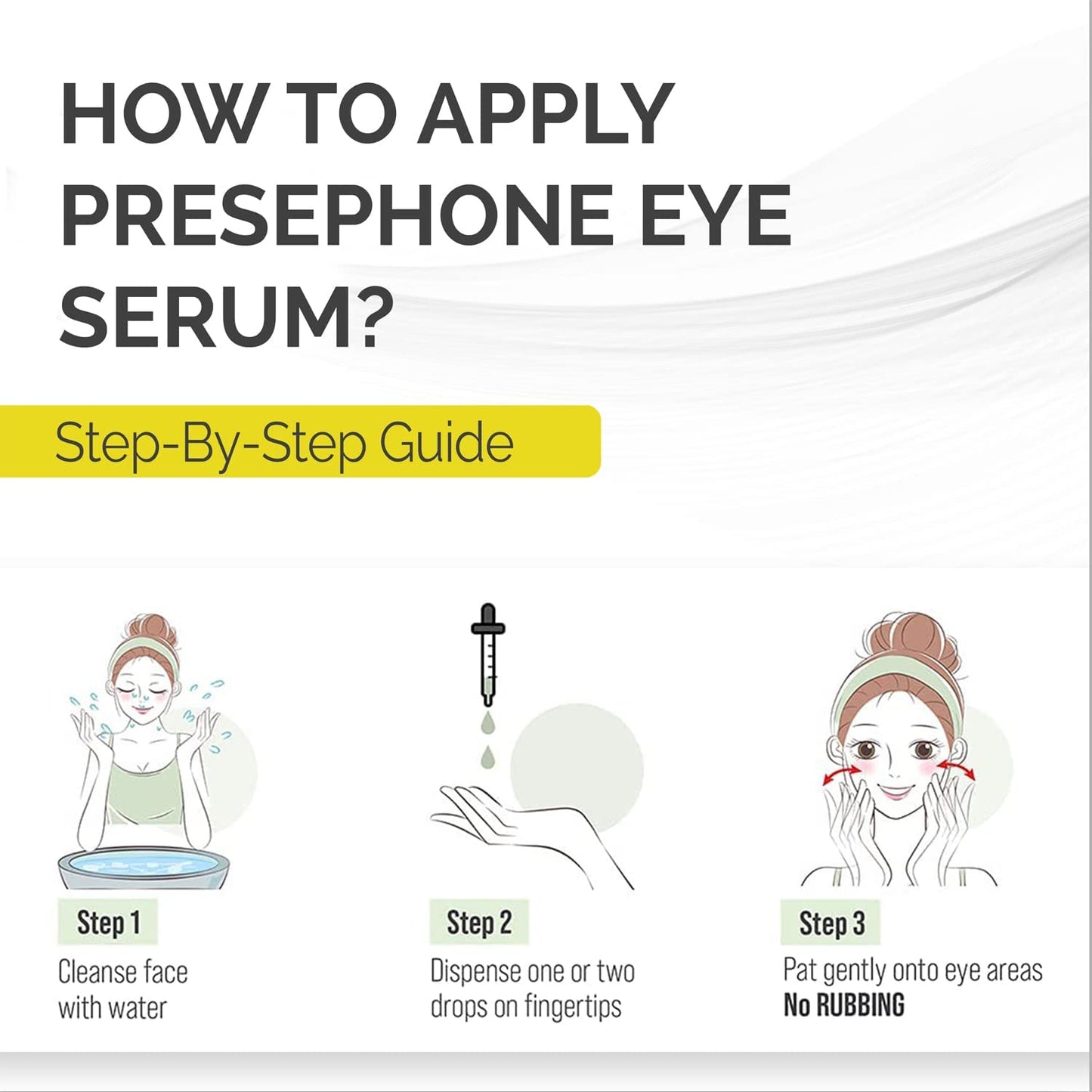 Persephone Eye Serum Oil (15 ML) | Sacha Inchi Oil, Bisabolol and Vitamin C & E | Eye Serum for Wrinkles, Finelines and Dark Circle