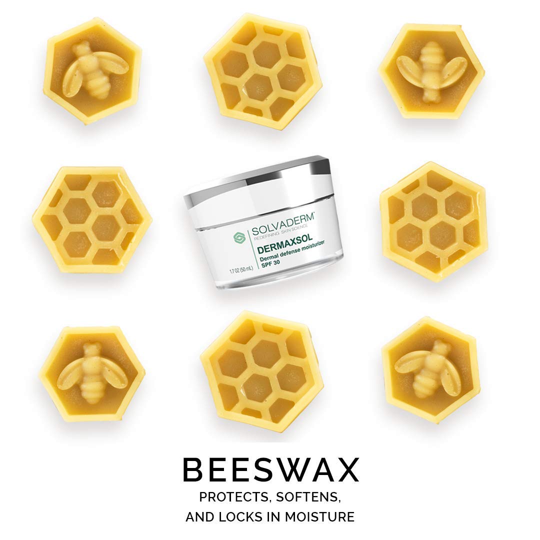 Solvaderm Dermaxsol Daily Moisturizer with Broad Spectrum SPF 30 β Lightweight, Non-Greasy Face Lotion for Hydration & Sun Protection β For All Skin Types β Dermatologist Formulated & Approved