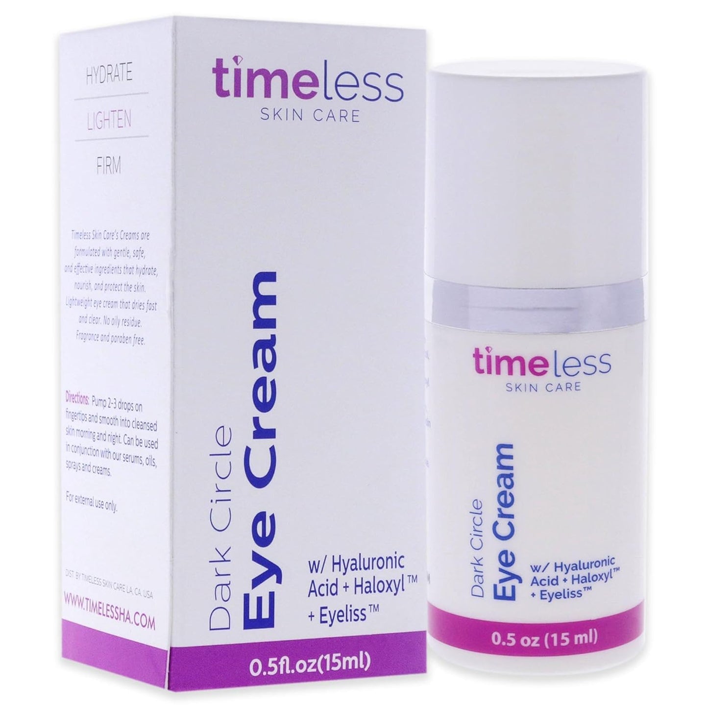 Timeless Dark Circle Eye Cream Unisex 0.5 oz