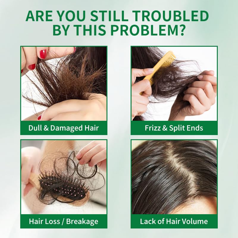 Hair Growth Serum for Scalp - Hair Serum for Hair Growth Accelerates, Strengthens & Thickens Hair Nourishing Formula with Caffeine Non-Greasy Hair Regrowth Treatment Prevents Hair Loss & Thinning