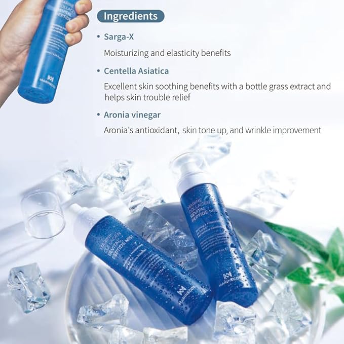 Marine Collagen Revital Peptide Mist 120ml ใ
ฃ Fine Facial Spray for Hydration Soothing Glow ใ
ฃ Daily Moisture Mist with Centella and Peptides