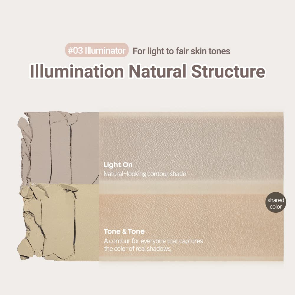 ETUDE Contour Powder 01 Creator (23AD) | Bronzer And Contour Palette To Effortlessly Define The Face Like A Selfie | Smooth, Velety Texture | Natural Look