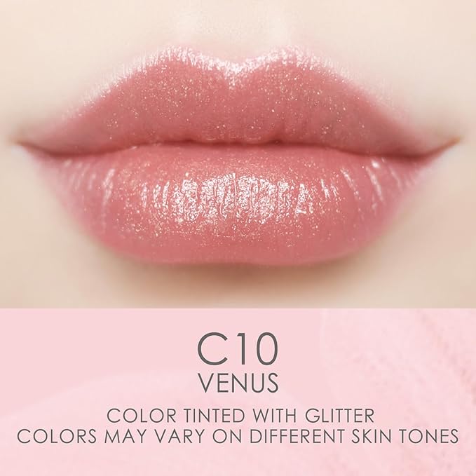 CATKIN Lip Balm Color Tinted Lipstick Ultra Hydrating Lip Deep Moistrurize Chapstick with Vitamin E Nourishing For Cracked & Dry Lips 0.12 oz (2pcs(01+10))
