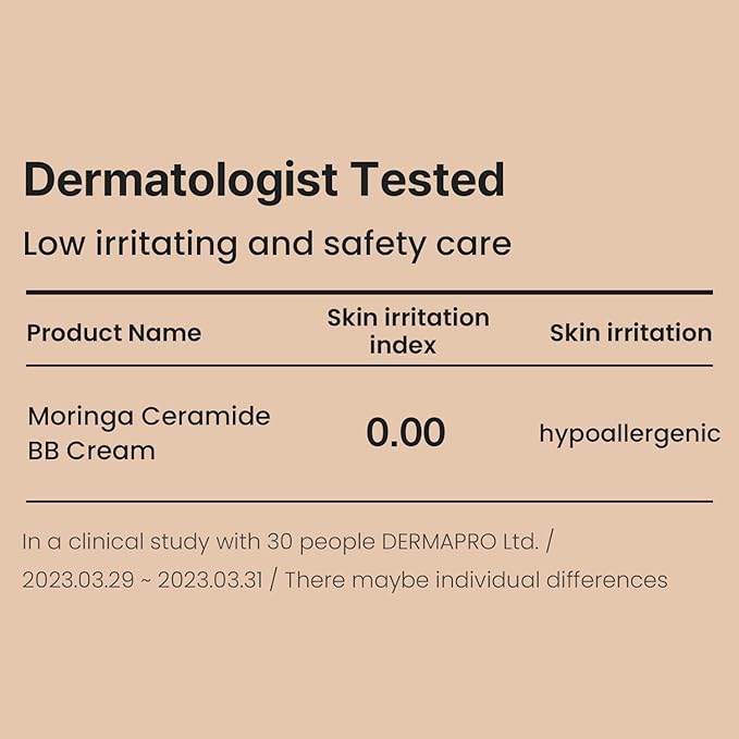 HEIMISH Moringa Ceramide BB Cream SPF 30 PA++ | 28 Tan | 1.87 fl oz / 53g