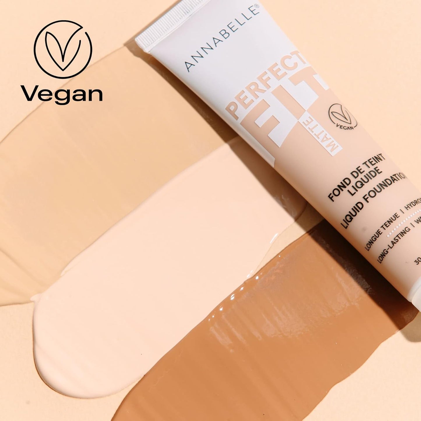 Annabelle Perfect Fit Foundation, Chestnut, 1 Ounce (Pack of 2)