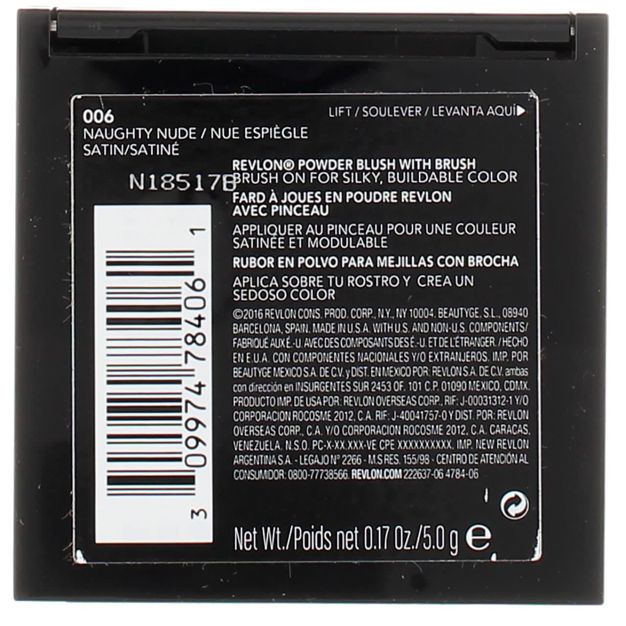 Revlon Naughty Nude Powder Smooth Blush - 2 per case.