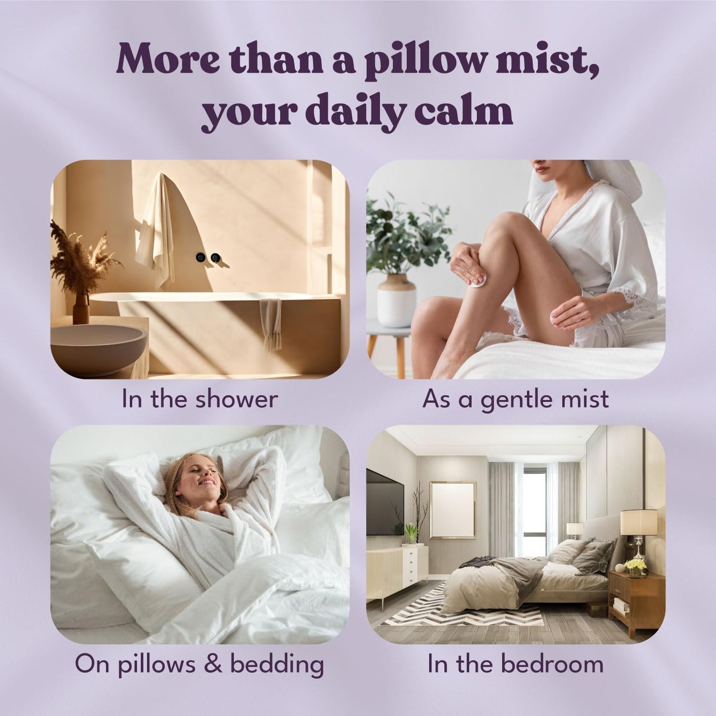 Lavender Pillow Spray for Sleeping β Aromatherapy Sleep Mist & Natural Bedtime Linen & Room Spray β Vegan, Non-Toxic, Travel-Friendly β Sweetzzz by Elitif