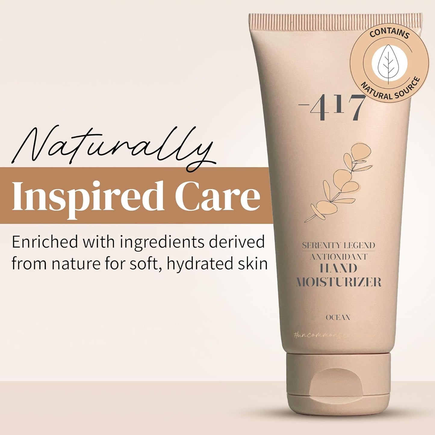 -417 Dead Sea Cosmetics Anti-Aging Hand Cream For Dry, Cracked Skin & Working Hands features Essential Vitamins & Oils From The Dead Sea, Intensive and Non-Greasy Hand Cream 3.4 oz.
