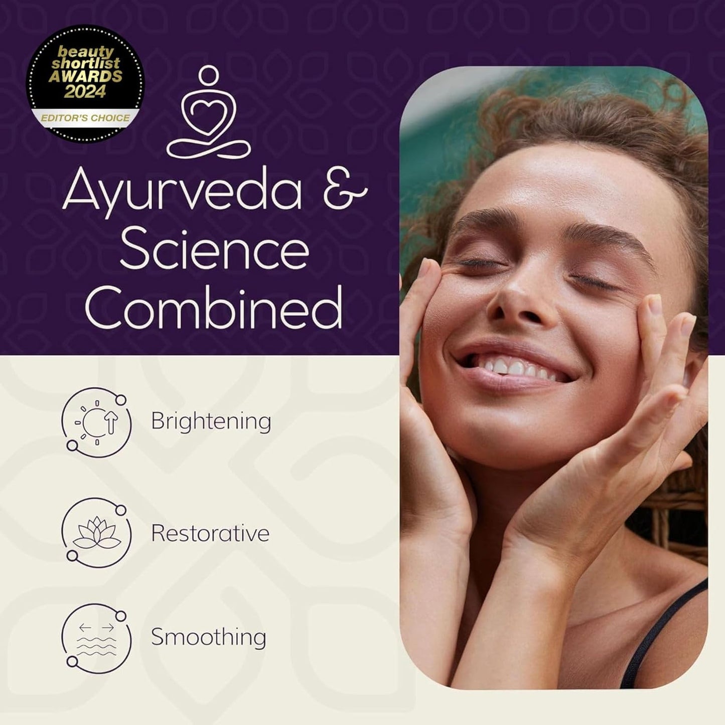 LUVIH Absolute Radiance Brightening Serum – Ayurvedic Dark Spot Corrector & Glow Serum for Women & Men – Nourishing Treatment for Dullness, Uneven Skin Tone & Sun-Stressed Skin – 30 mL