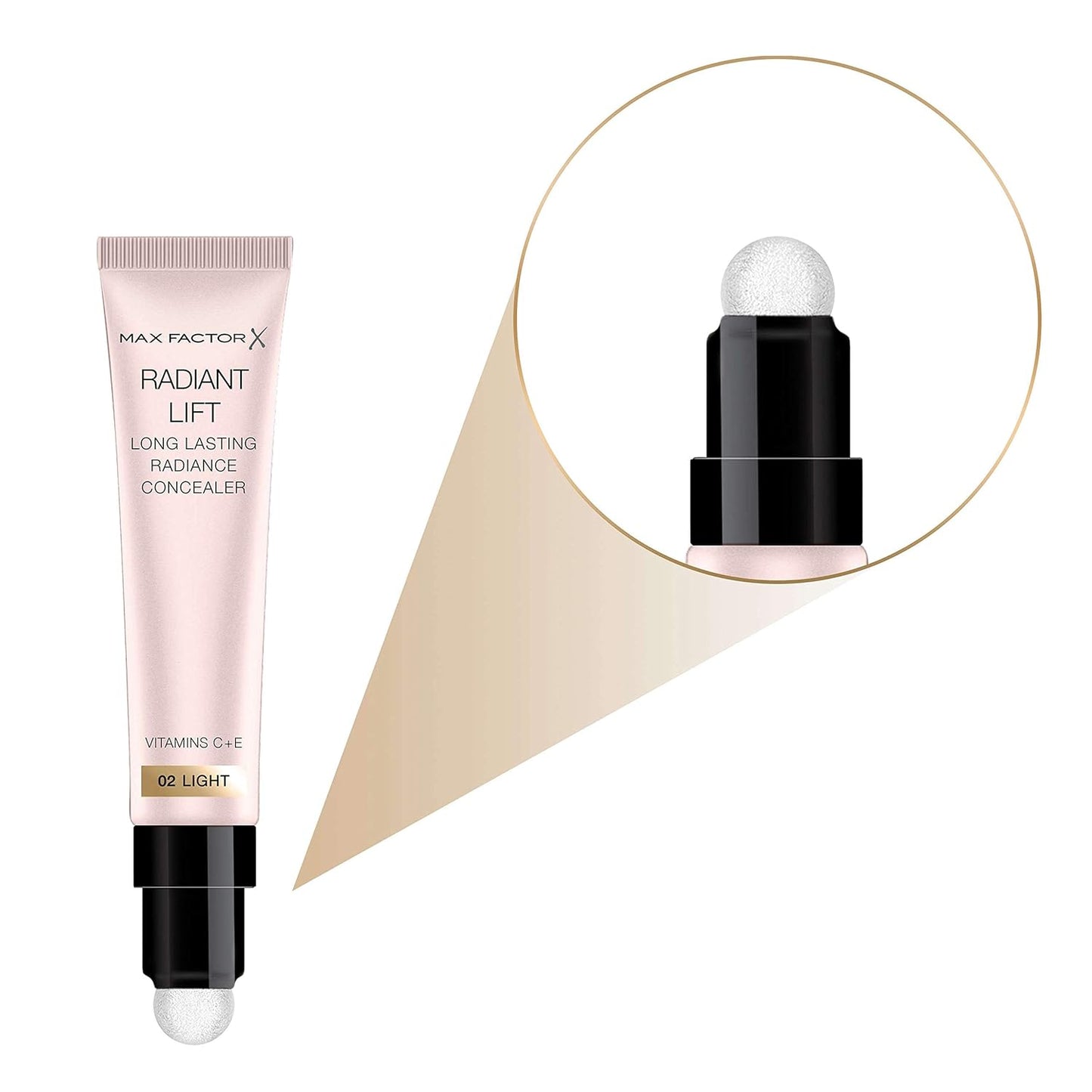 Max Factor Radiant Lift Concealer - 02 Light Concealer Women 0.23 oz