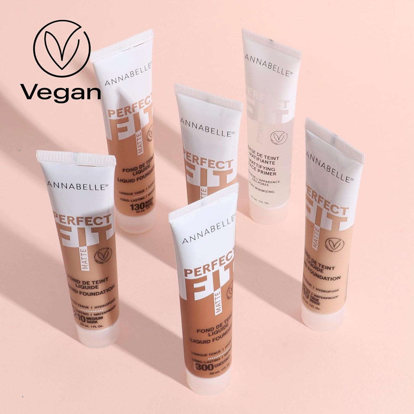 Annabelle Perfect Fit Foundation, Chestnut, 1 Ounce (Pack of 2)