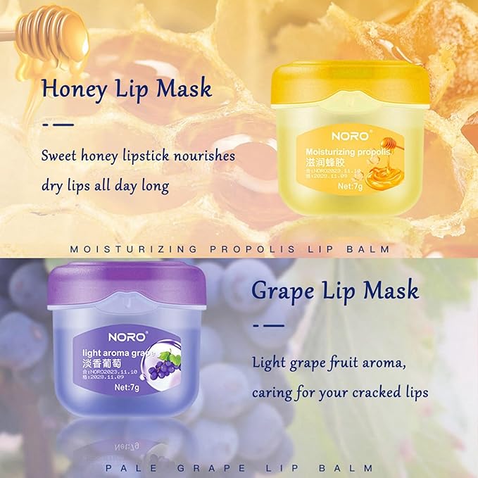 Lip Balm Hydrating, Lip Balm Lip Sleeping Mask, Lip Moisturizer For Lip Care, Lip Mask Overnight Nourishing Cracked Lips, Lip Care Products Birthday Gifts Set For Teens โ 8pcs