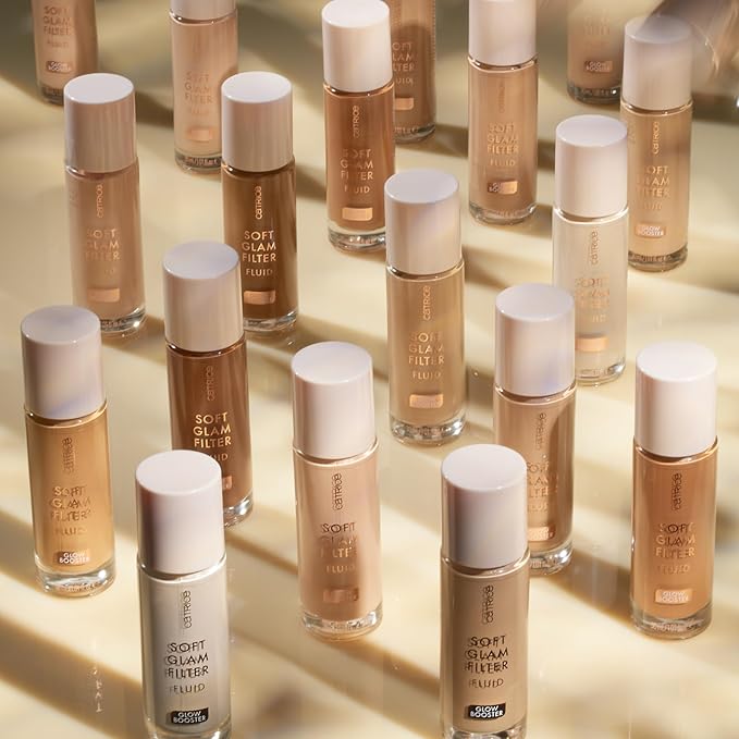 Catrice | Soft Glam Filter Fluid | Luminous Make Up Base & Highlighter for Radiant Complexion | With Vitamin E & Squalene | Vegan & Cruelty Free (02 | Fair)