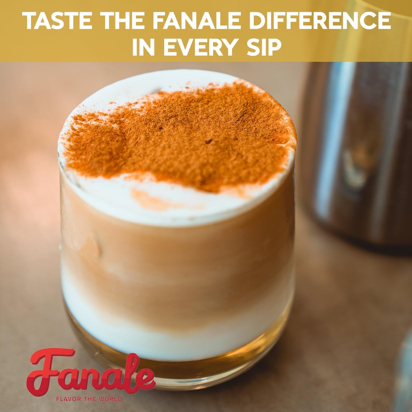 Fanale Premium Tiramisu Flavor Powder | Bubble Tea Flavoring Powder | Perfect for Baking, Smoothies, and Drinks - 2.2 lb 1kg | PWD281