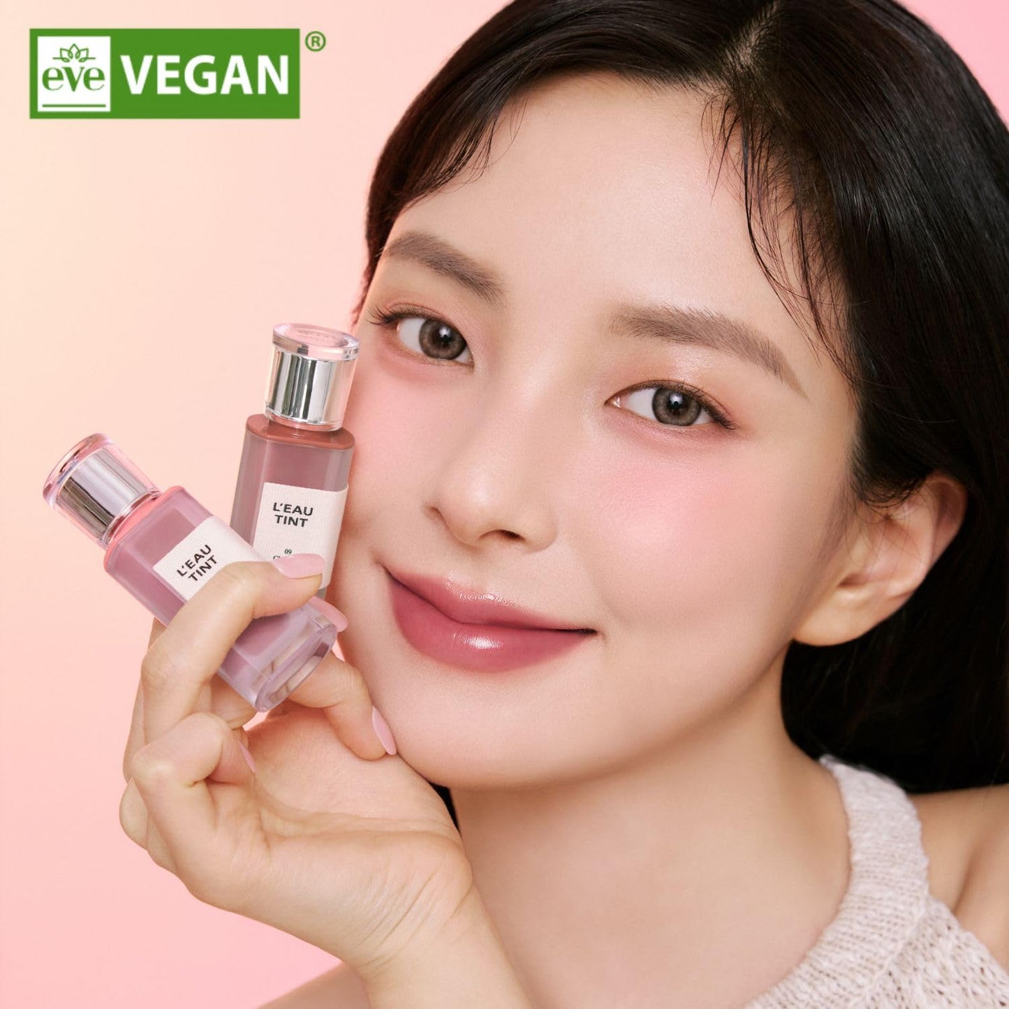 BBIA LโEAU Tint โ Glossy & Glow Lip Stain, Watery Lip Tint, Non-Sticky, High Shine Finish, Long-lasting, Moisturizing, Lightweight, Natural, Daily Use, Vegan, Korean Lip Makeup (06 PINK L'EAU)