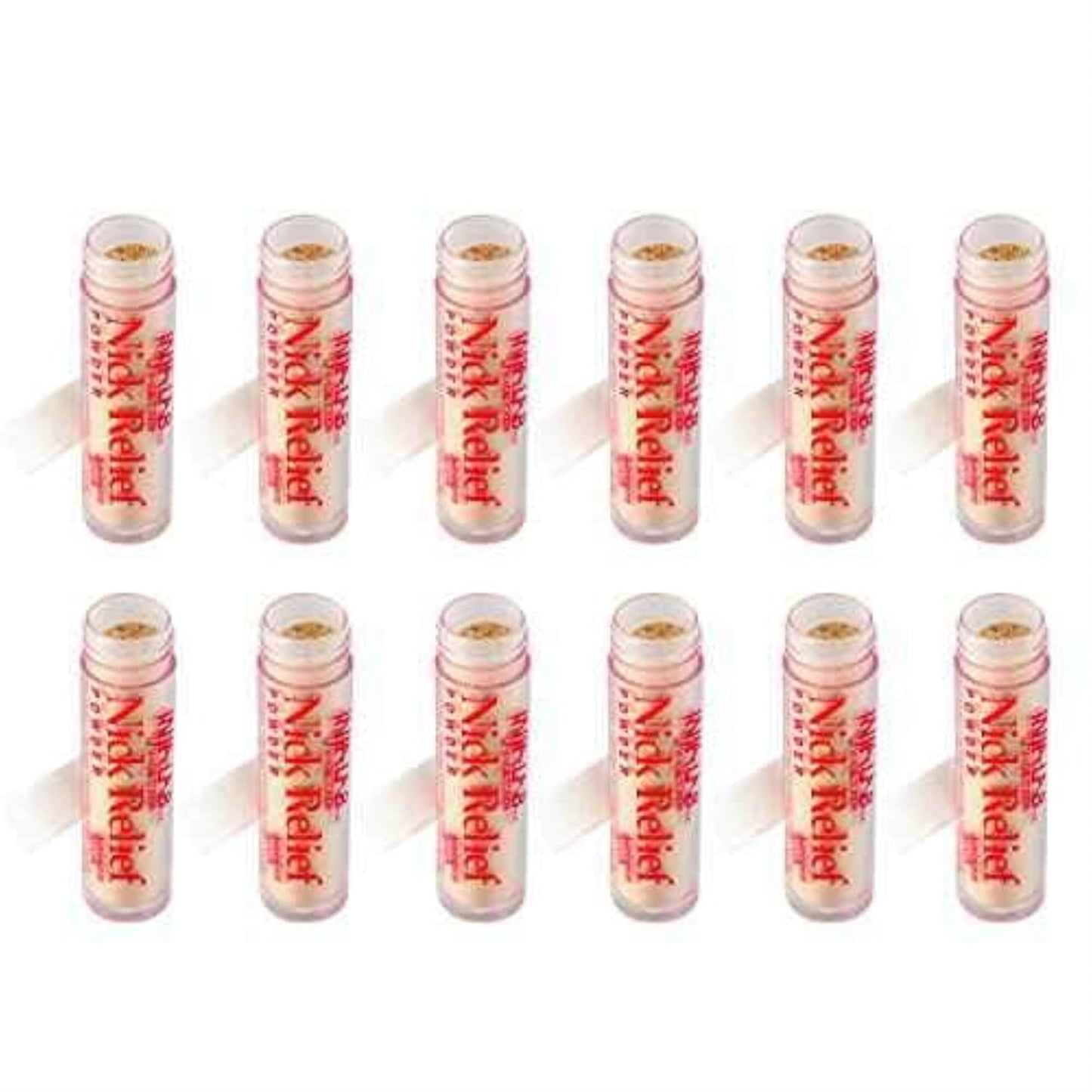 Infalab Nick Relief Styptic Powder, 12 Count