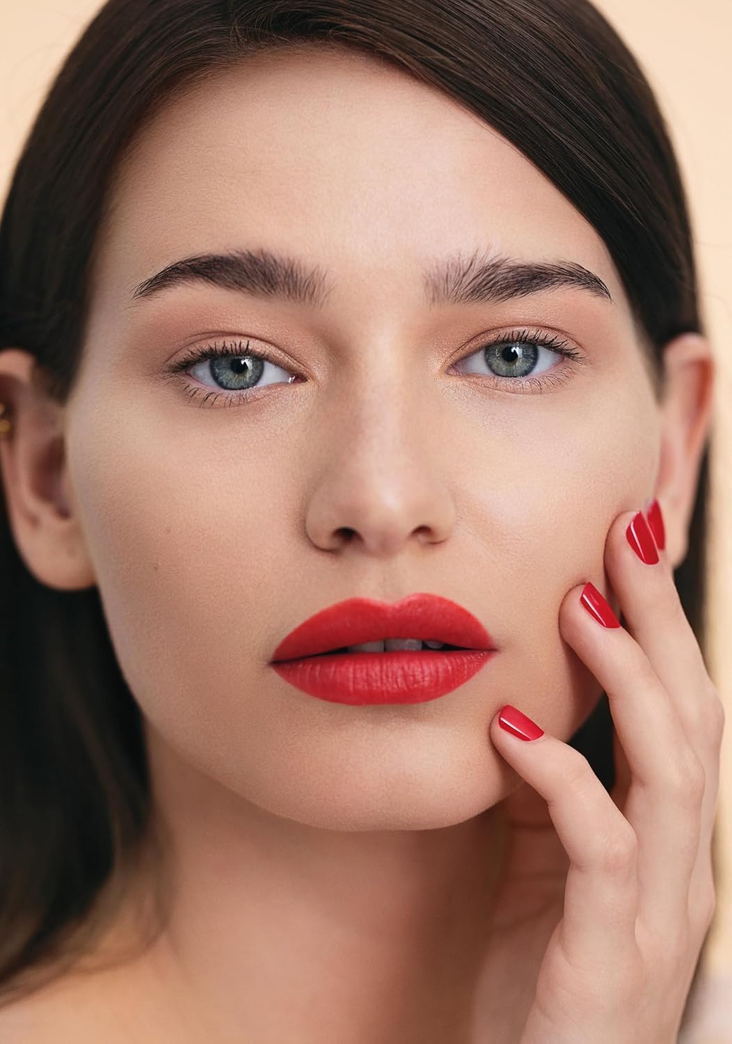 Nordic Veil Foundation - Full and Poreless Coverage, Long Lasting, Soft Matte Finish - Purified and Safe for Sensitive Skin - 307 Disa - Light Medium Neutral - 0.88 oz