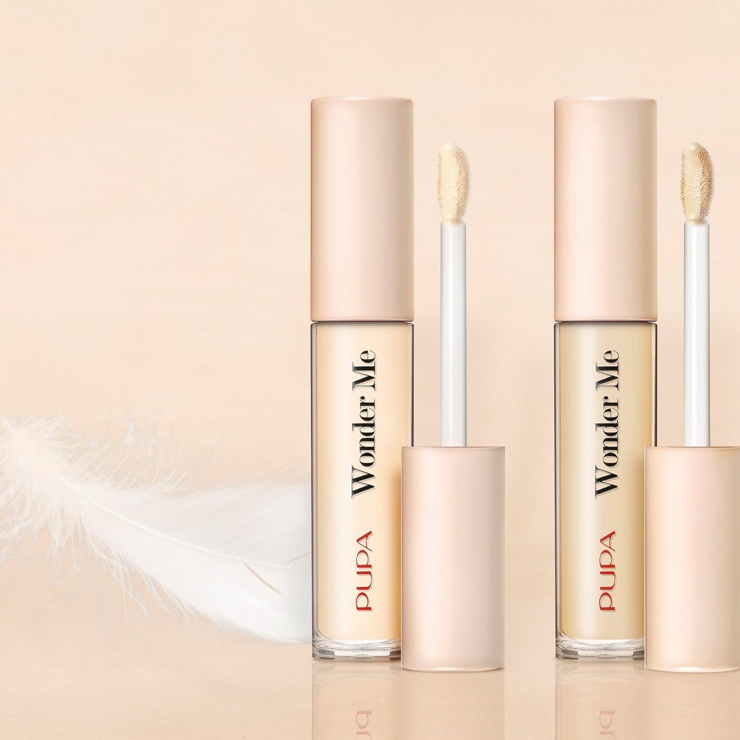 Pupa Milano Wonder Me Fatigue Eraser, 040, 0.142 oz - Under Eye Concealer Stick - Face Makeup with Wakame Seaweed, Mullein Plant Extract - Lightweight