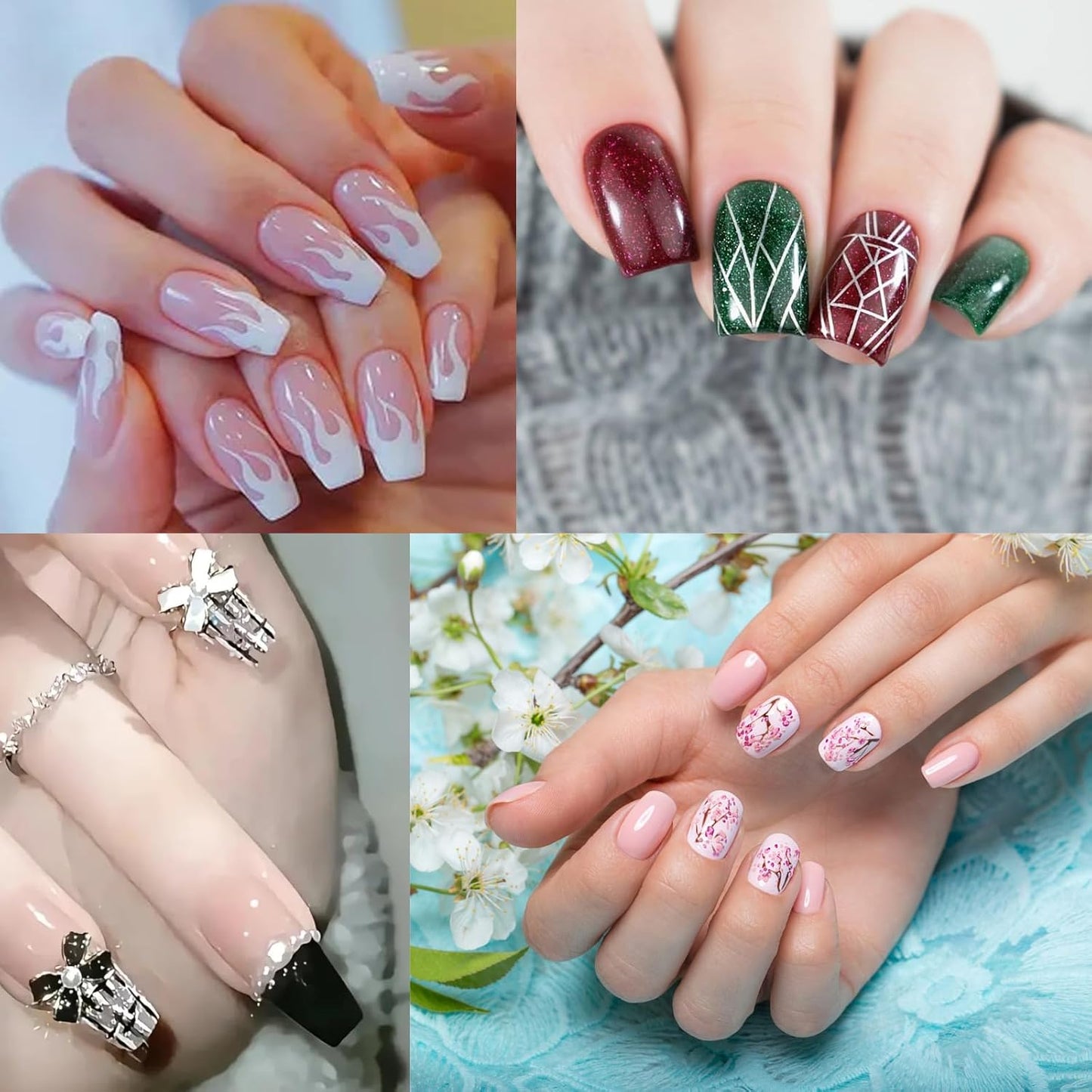 20Pcs Nail Art Brushes Tool Set, Nail Art Double-End Tools, Nail Liner Brushes, Silicone Pen Dotting Pen Tools Nail Art Kit for Home Nail Art DIY Salon Use-Pink