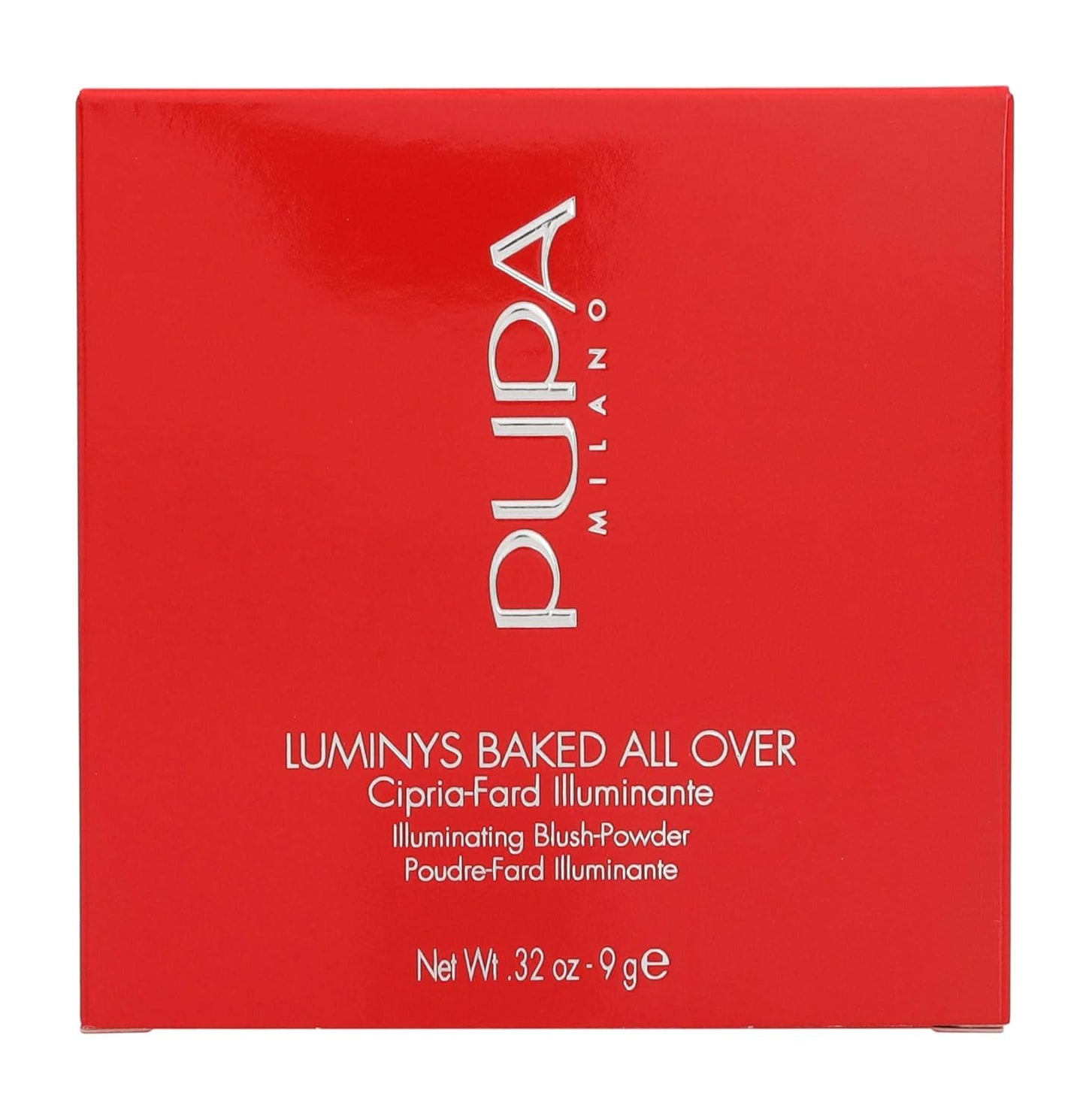 PUPA Milano Luminys Baked All Over Illuminating Blush-Powder - Moisturize And Protect Skin - Soft And Velvet Smooth Finish - Silky And Light Texture - 4 Tone - 01 Stripes Rose - 0.32 Oz, I0111598