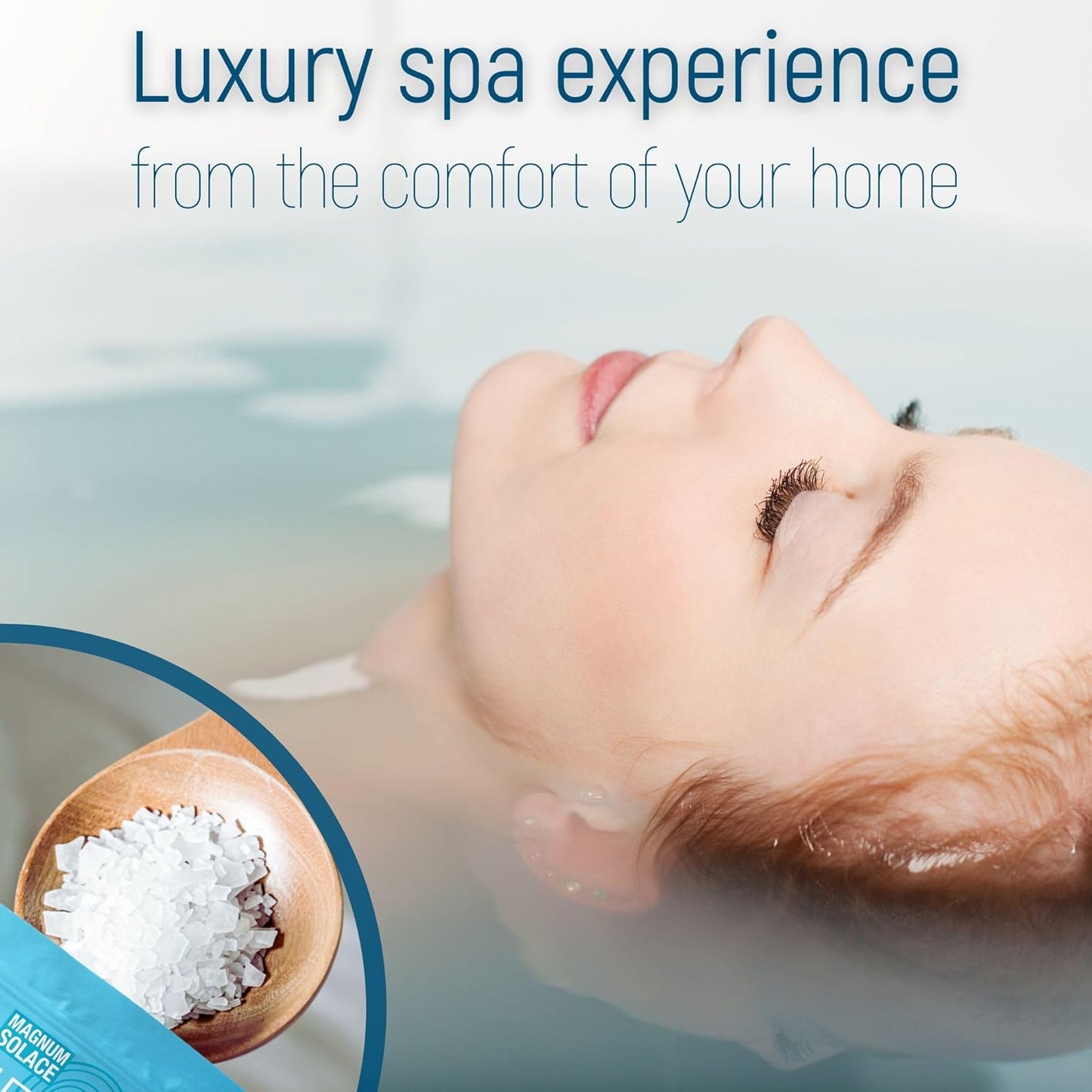 Magnesium Flakes for Bath - Magnesium Chloride Flakes - Dead Sea Salts for Soaking, 3.0 LBS