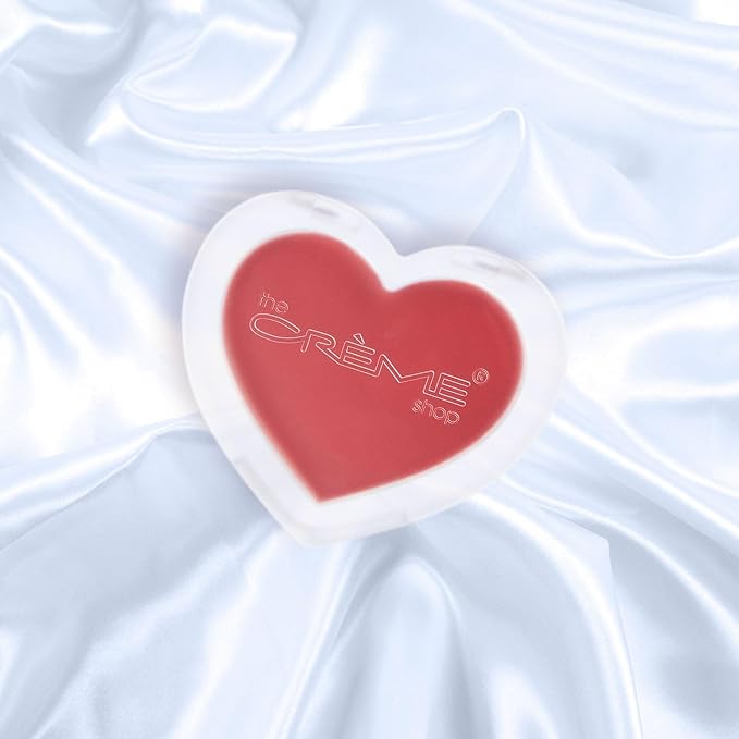 The Creme Shop Crรจme Blush Balm: Dewy Color Perfection with Aloe Vera. Buildable, Long-lasting, Easily Blendable for Naturally Rosy Cheeks. Embrace the Glow โ LoveStruck