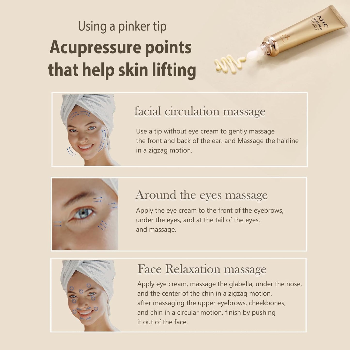 PREMIER AMPOULE IN EYE CREAM 40ml(1.35 fl.oz) x 4 AHC NEW VERSION SEASON 11