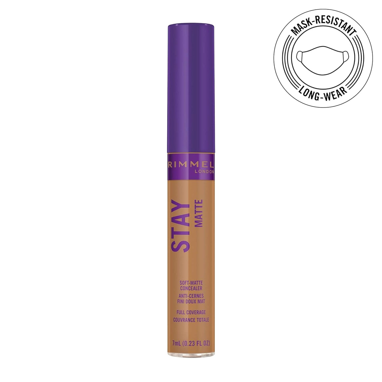 Rimmel London Stay Matte - 432 Honey - Concealer, 24-Hour Wear, Shine Control, Fights Free Radicals, 0.23oz