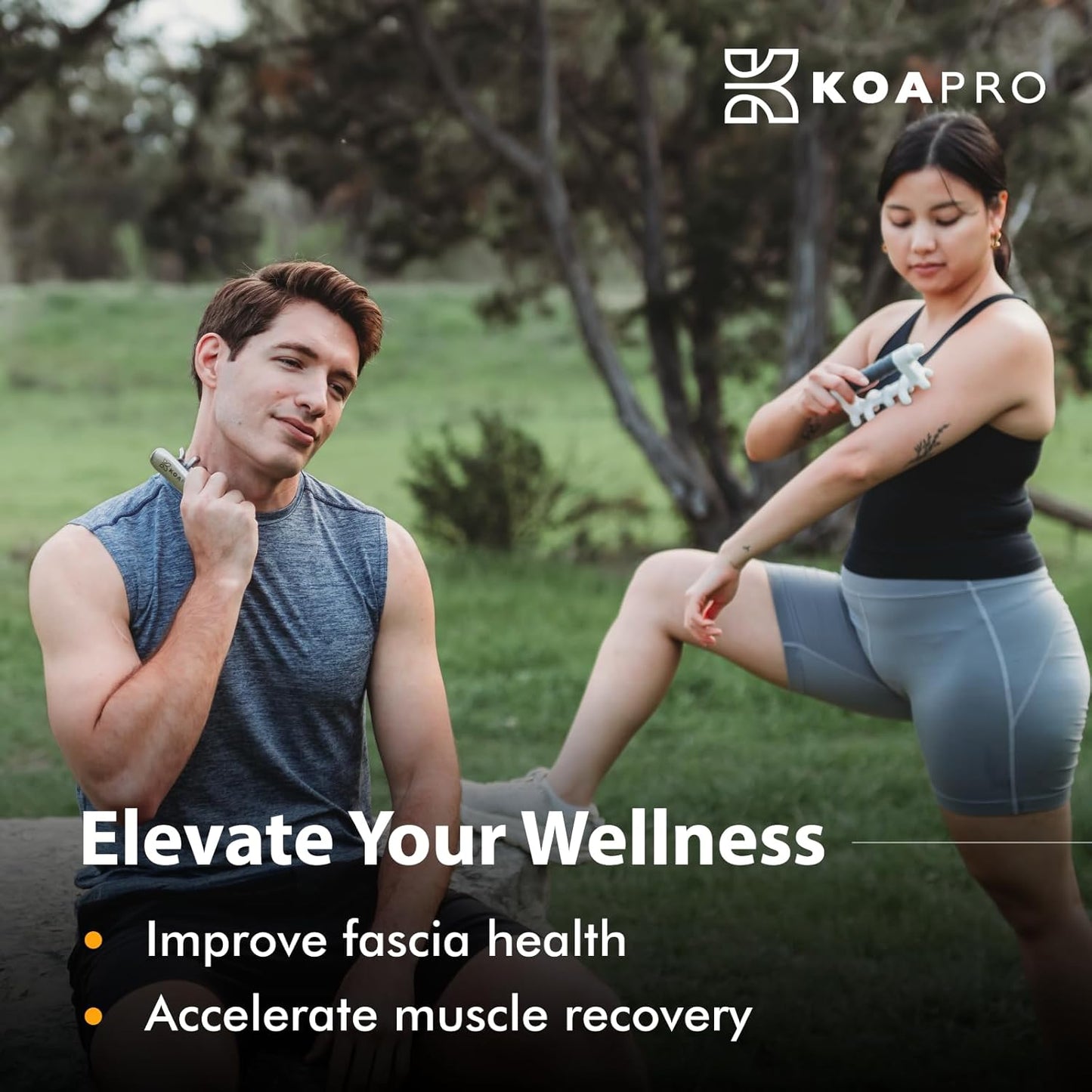 KOAPRO Facial Facia Blaster Tool for Sensitive Fascia Blasting - Face Gua Sha Tool Helps Lymphatic Drainage and Cellulite Reduction, Neck and Face Fascia Roller for Tight Skin, Deep Tissue Massager