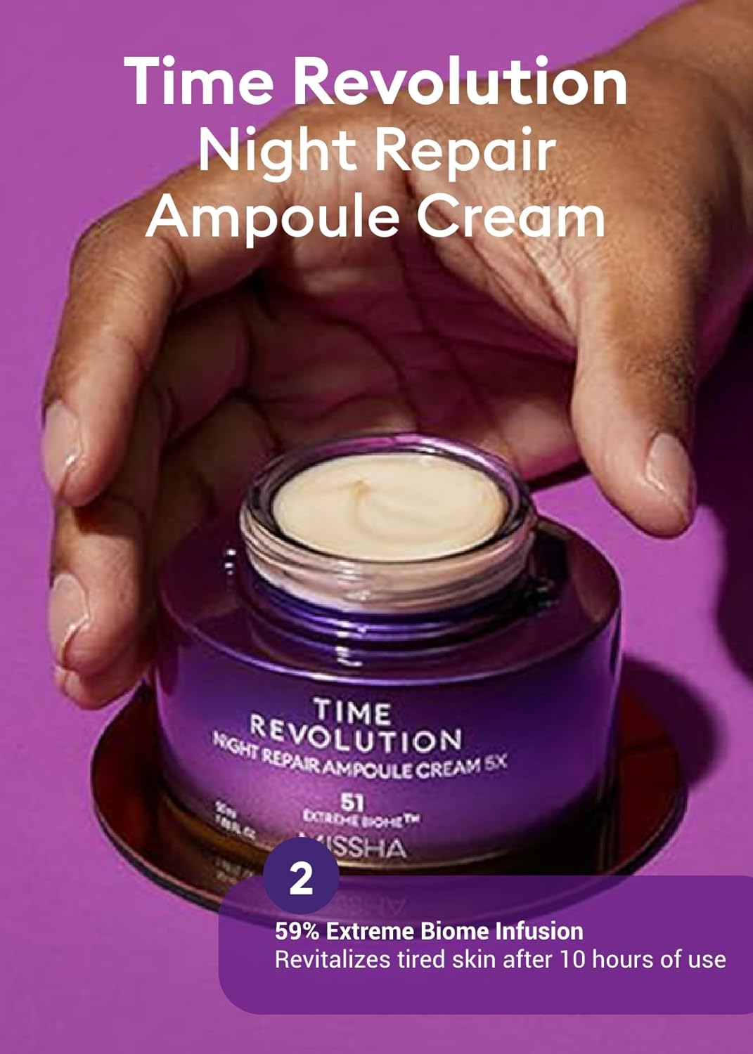 MISSHA Time Revolution Night Repair 5X Gift Set Night Repair Ampoule and Cream 5X, The First Essence 5X for Youthful, Glowing Skin