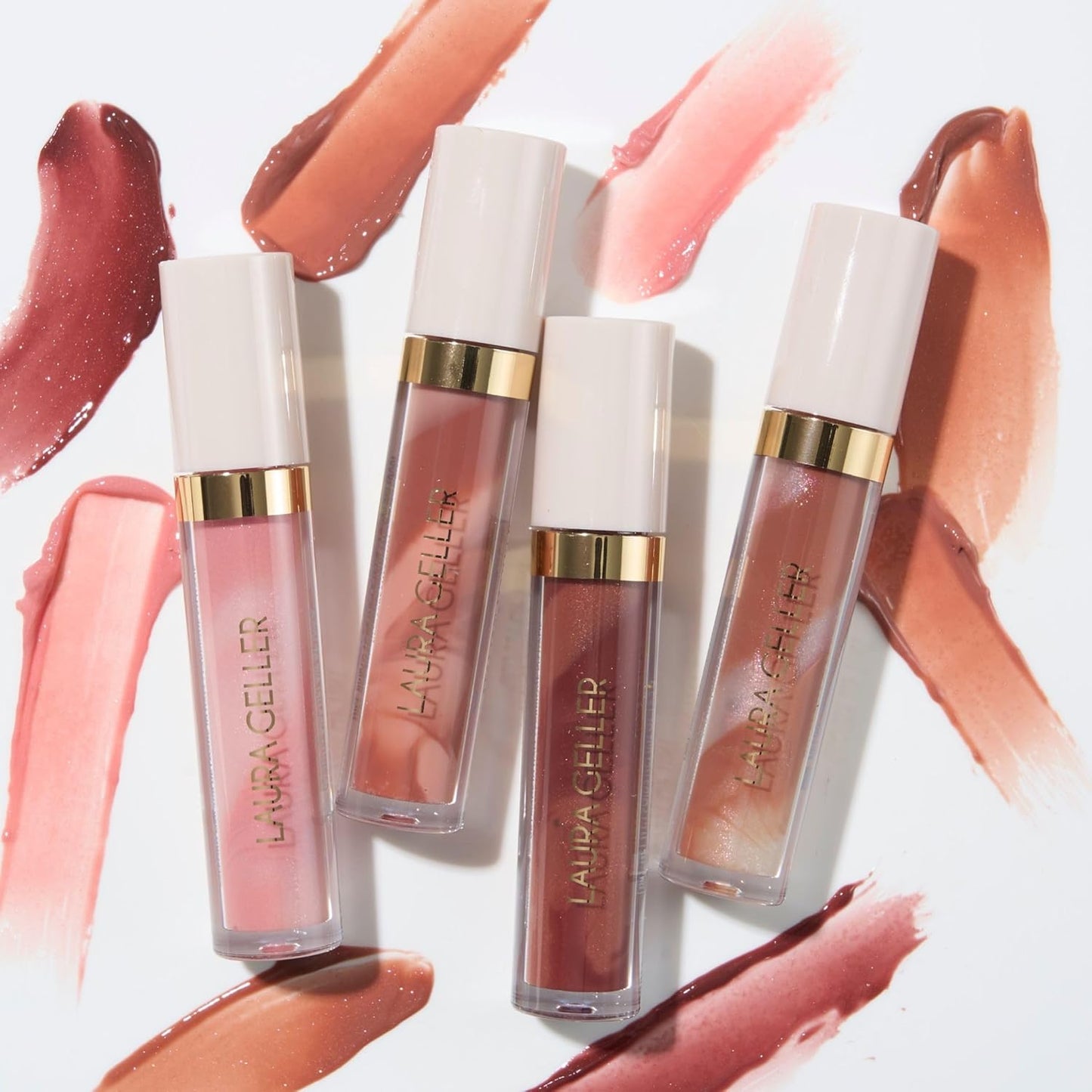 LAURA GELLER NEW YORK Italian Marble Glossy Lip Tint - Moisturizing Lip Gloss - Enriched with Shea, Mango and Cocoa Butters (05 Cosmo Nights)