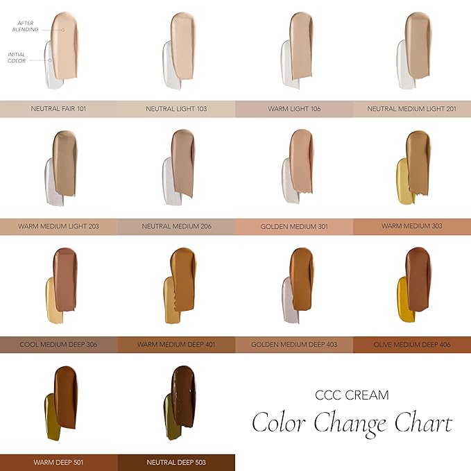 CLE Cosmetics CCC Cream (Neutral Deep 503 / SPF 30) - Color Correcting With Sunscreen - Lightweight, Hydrating Foundation - BB & CC Hybrid - Light to Medium Coverage - 1 fl oz