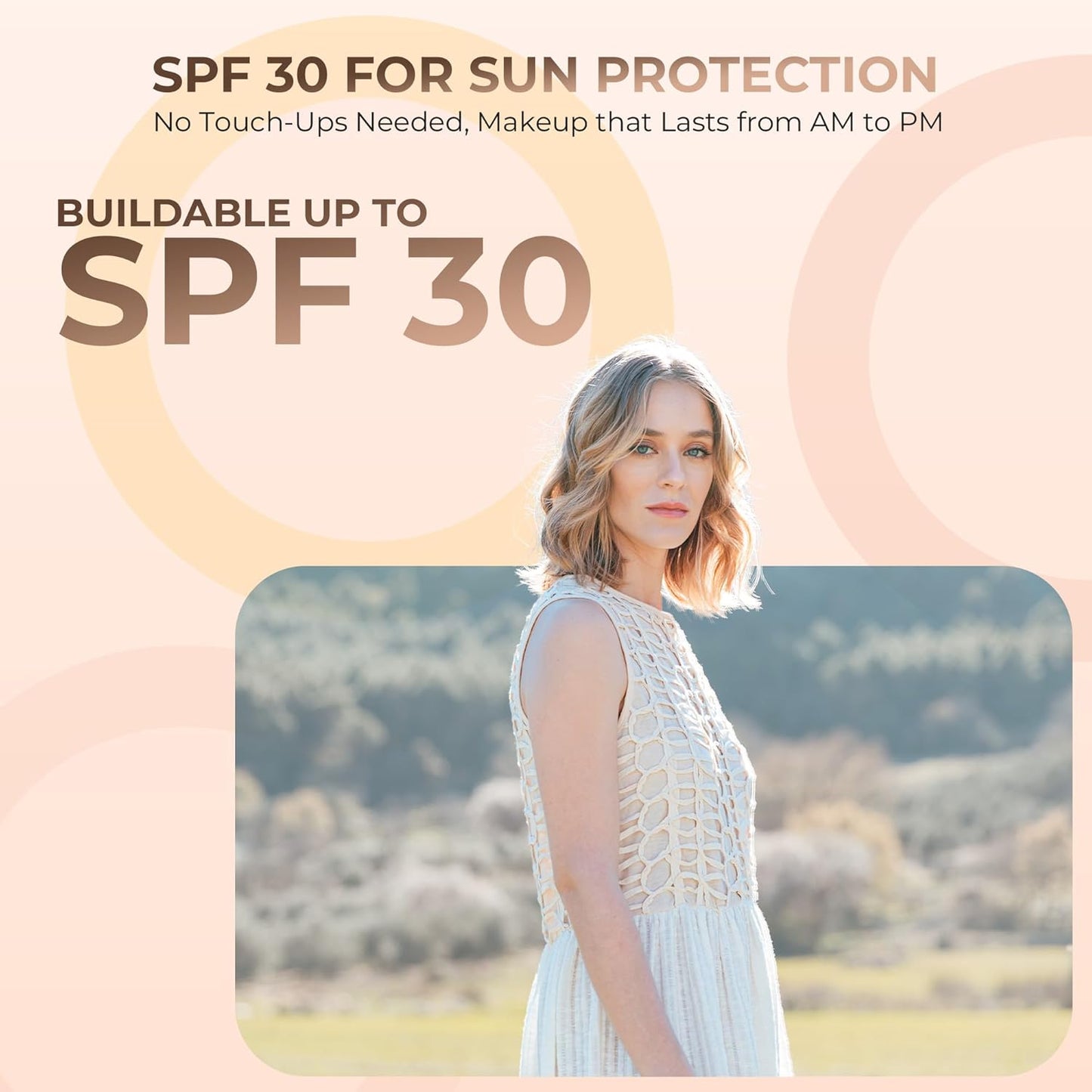 1 Ounce Light Foundation Powder Refill By Sweet Face Minerals, Lightweight Mineral Loose Makeup Powder with SPF 20, Full Coverage Flawless Finish, Talc-free, Cruelty-Free, Refillable Pouch