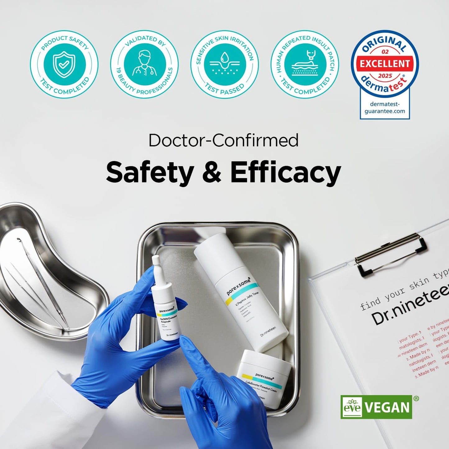 Dr.ninteen V.Peptox Jelly Tonerㅣ13 Peptides 25,000ppm + 10 Hyaluronic Acid(HA) + ExosomeㅣEssence Toner for Pore Tightening & CoolingㅣK-Skincare (5.07 fl.oz.)