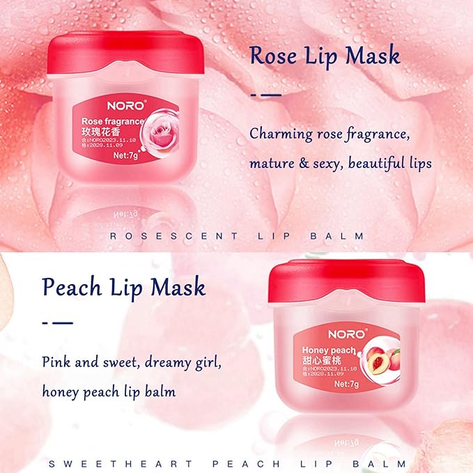 Lip Balm Hydrating, Lip Balm Lip Sleeping Mask, Lip Moisturizer For Lip Care, Lip Mask Overnight Nourishing Cracked Lips, Lip Care Products Birthday Gifts Set For Teens โ 8pcs