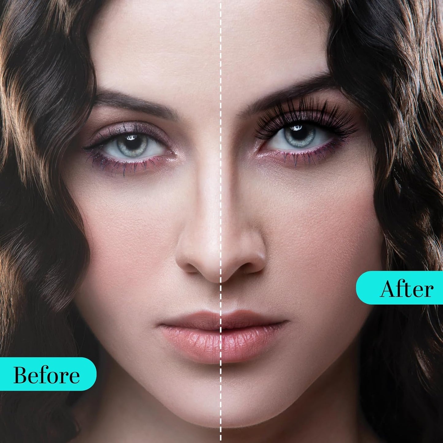 Lash Clusters Wispy 280PCS Eyelash Extension 60D Cluster Lashes Individual Lashes DIY Lash Extension Natural Look Cluster Eyelash Extensions Soft False Eyelashes at Home for Beginners(10mm)