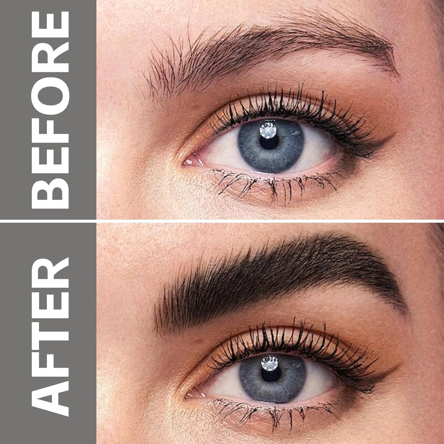 Boobeen 2pcs Brow Fection Eyebrow Pen,Liquid Microblading Eyebrow Pencils for Women,Angled Brush Waterproof Brow Pen for Hair-Like Strokes,Last All-Day,Beginner Friendly