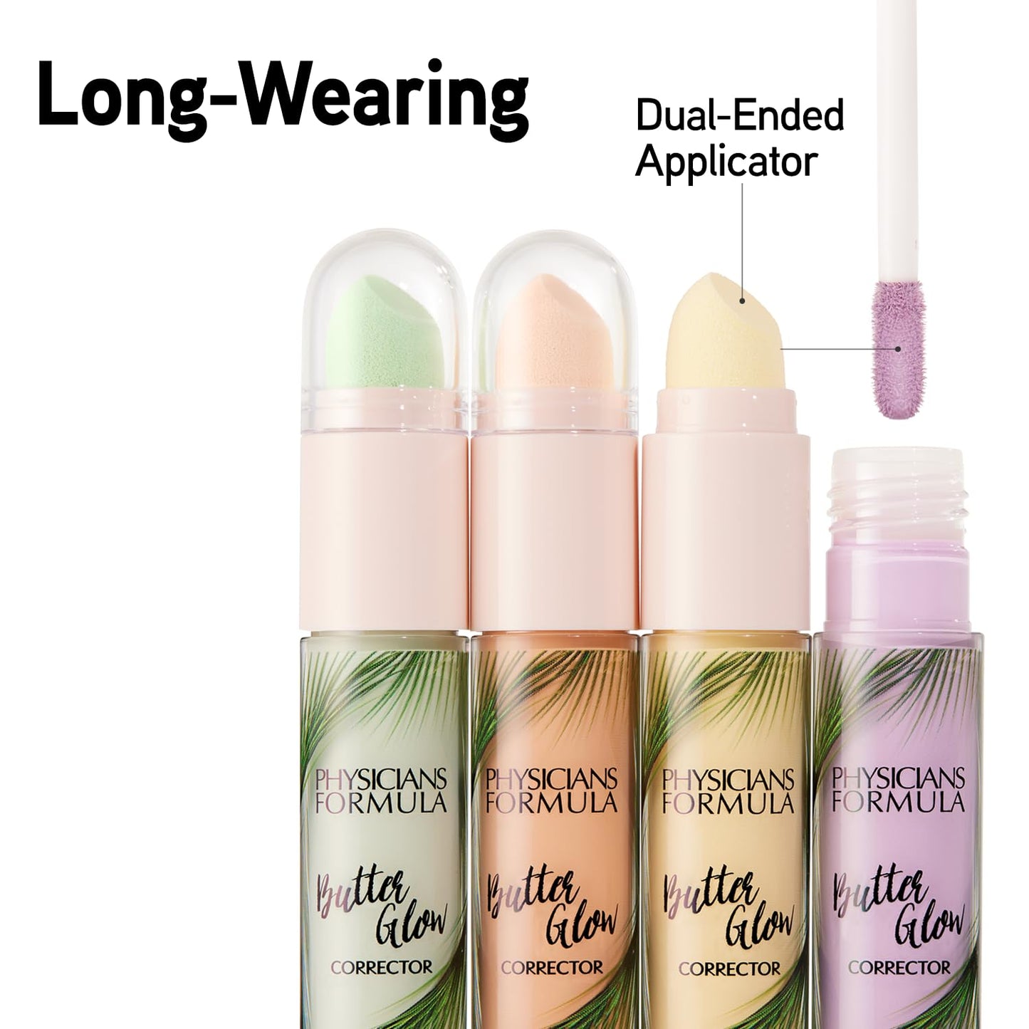 Physicians Formula Butter Glow Corrector, Neutralizes Dark Spots & Dark Circles, Infused with Illuminating & Moisture Boosting Ingredients- Peach
