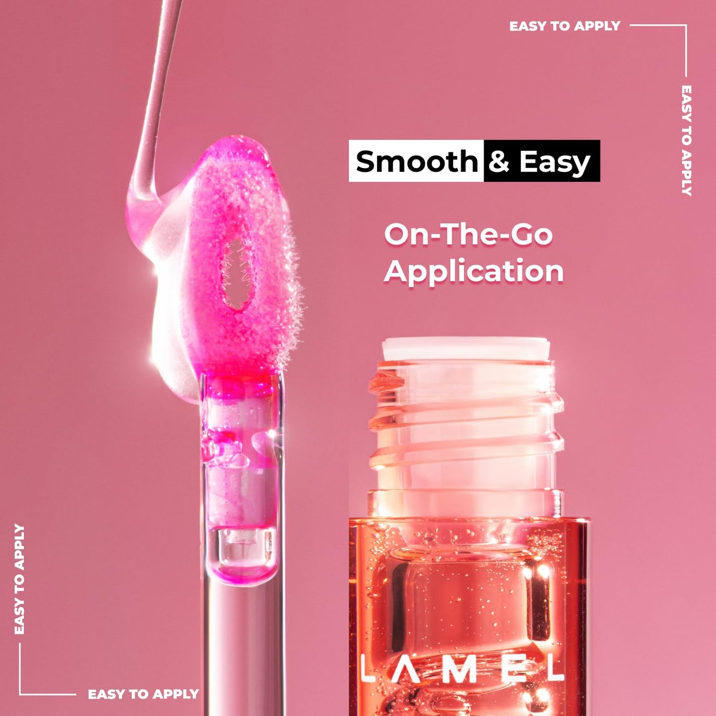 All-in-One Lip Tinted Plumping Oil - Universal Color & Moisture, Soft Balm for Day & Night Use, Lip Mask&Lip Gloss - Long-Lasting & Scented, Berry Ice 404-3ml/0.1fl.oz